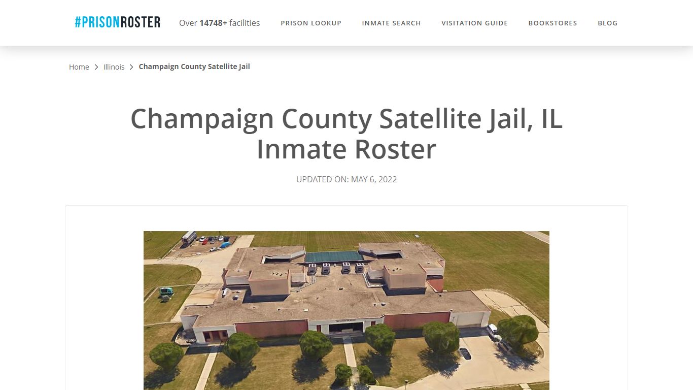 Champaign County Satellite Jail, IL Inmate Roster